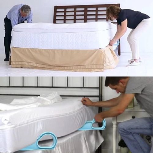 2x Ergonomic Mattress Wedges For Making Bed