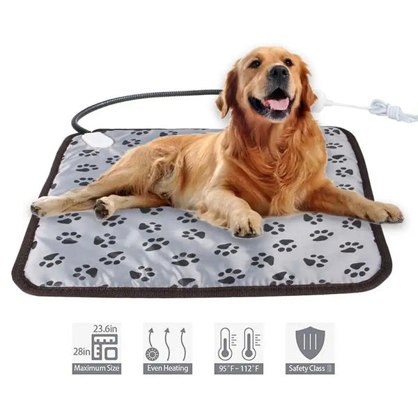 Adjustable Pet Heating Pad Blanket