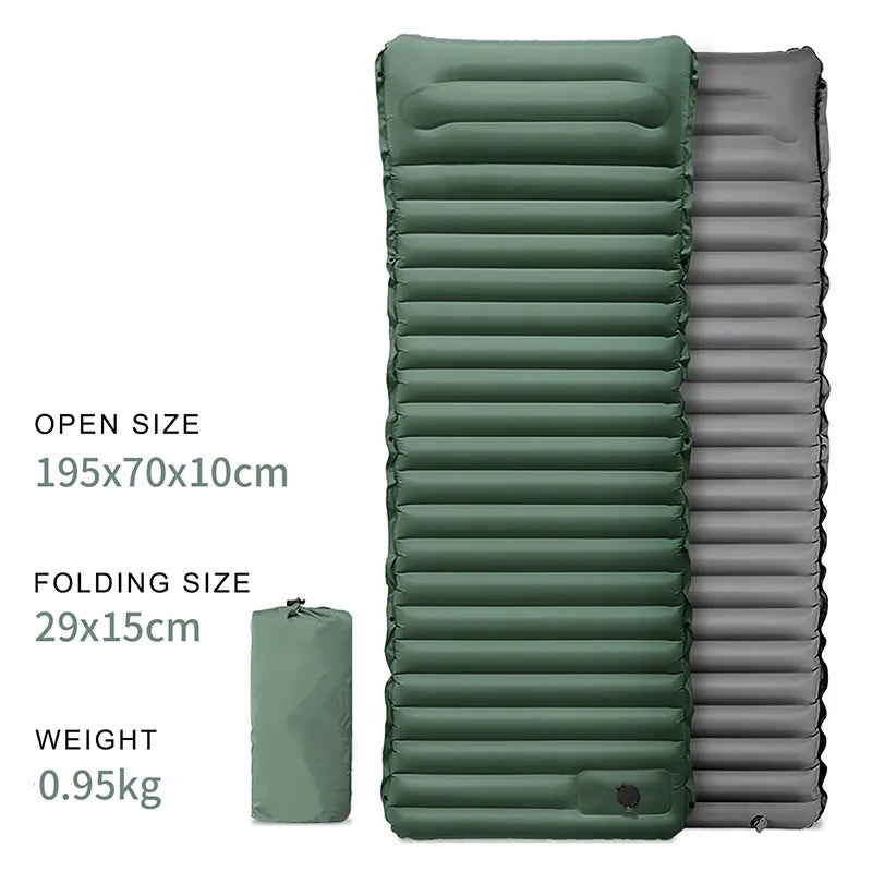 Self-Inflating Air Mattress Bed