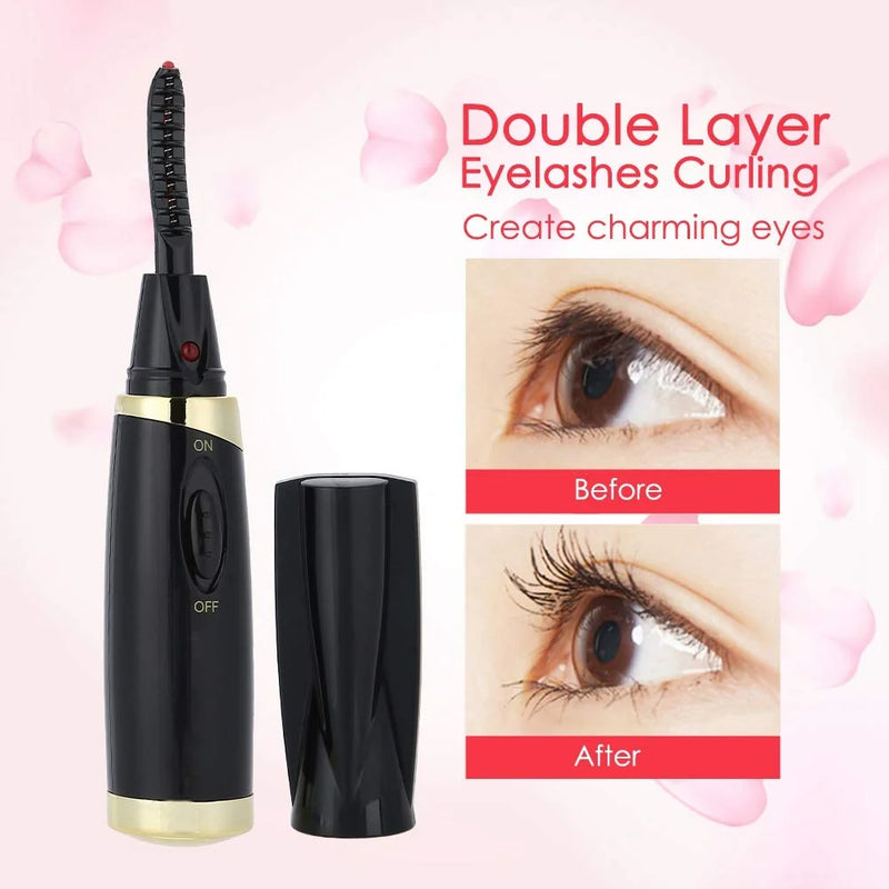 Portable Heated Eyelash Curler