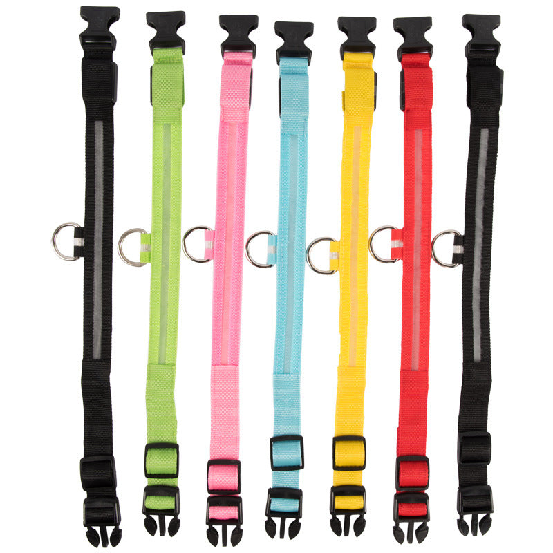 LED Glowing Dog Collars Rechargeable