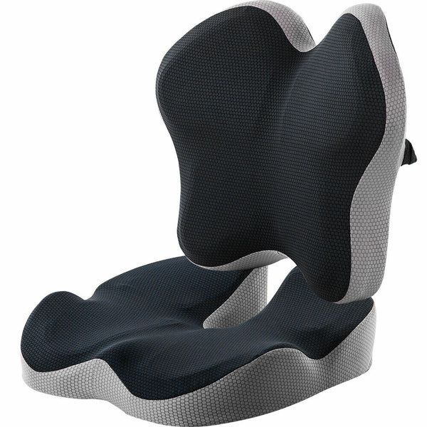Memory Foam Seat Cushion with Back Support