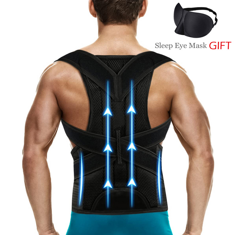 Back Posture Corrector for Men & Women with Lumbar support