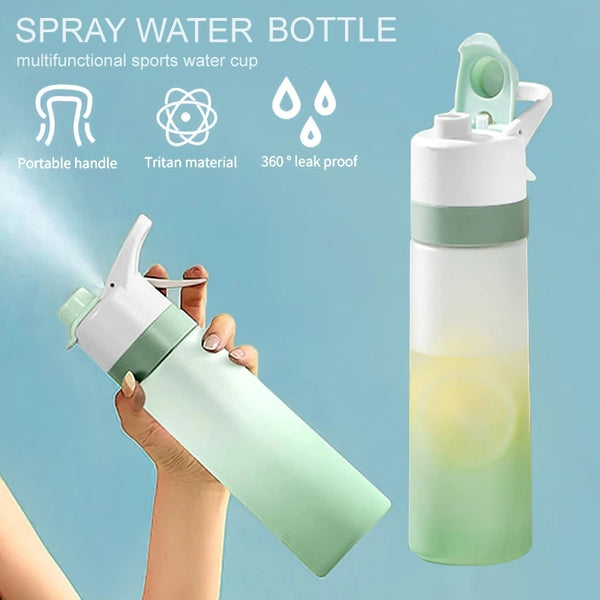 combo Spray & Drinking Water Bottle for Outdoor Sport